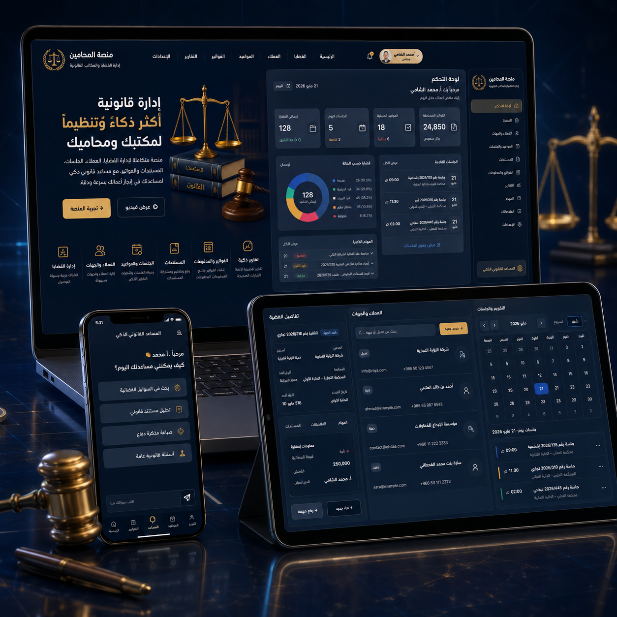 Legal Practice Management Platform