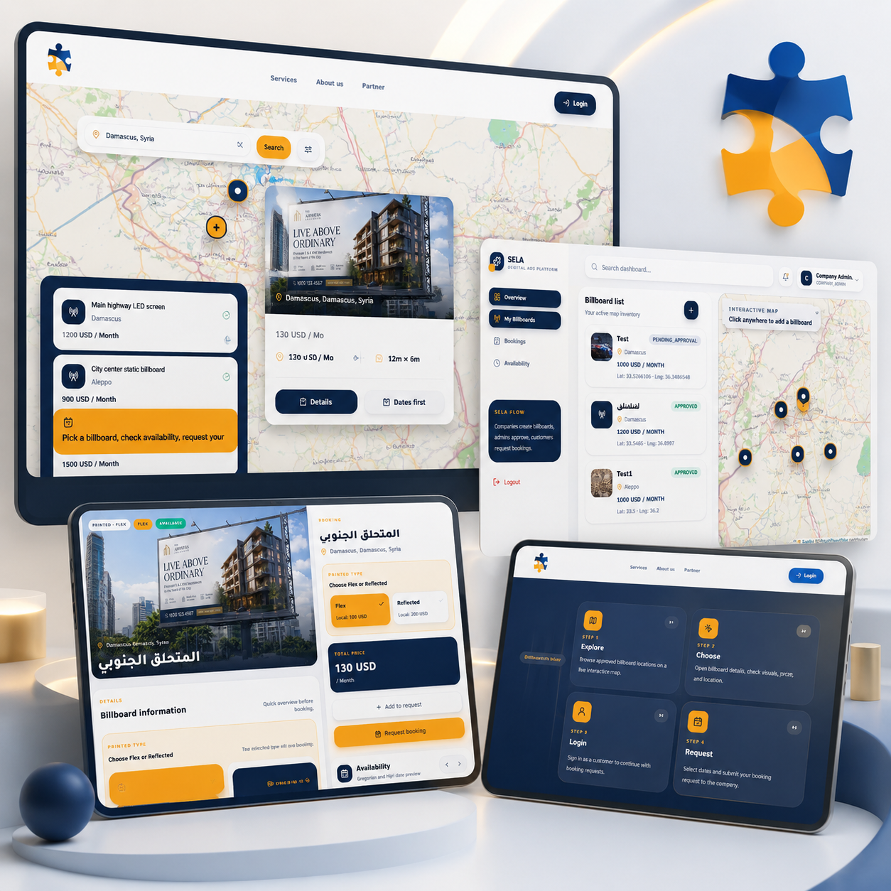 Sela Business & Advertising Platform