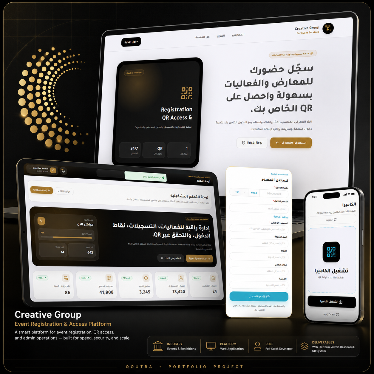 Creative Group Event Platform